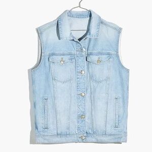 Madewell Oversized Trucker Vest